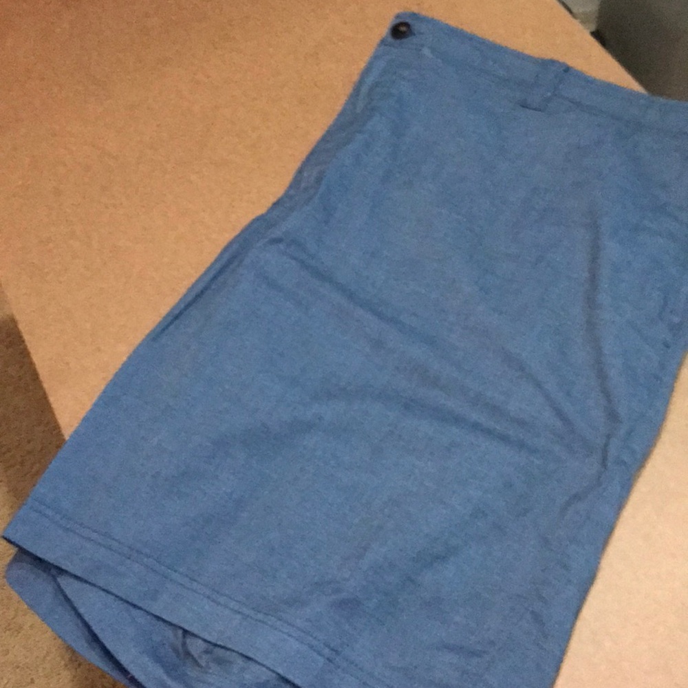Blue shorts